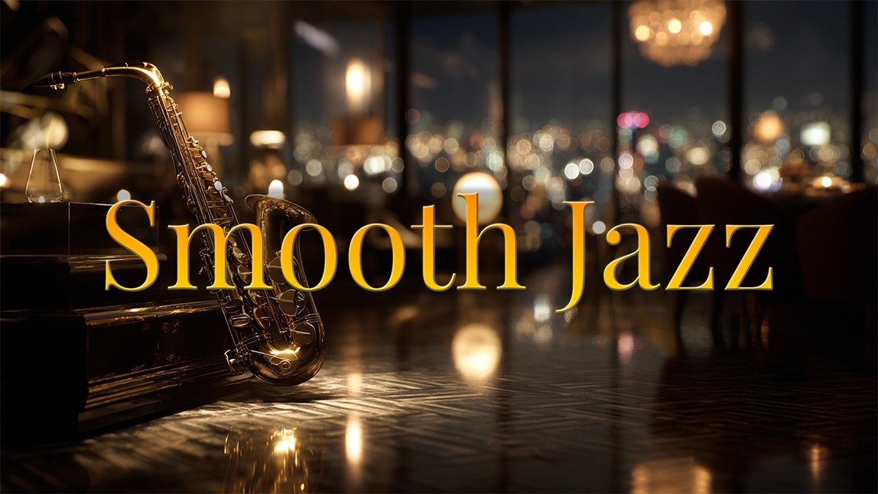 Midnight Smooth Jazz 🎷 Tokyo Night Lounge | Relaxing Saxophone BGM for Study, Work & Sleep