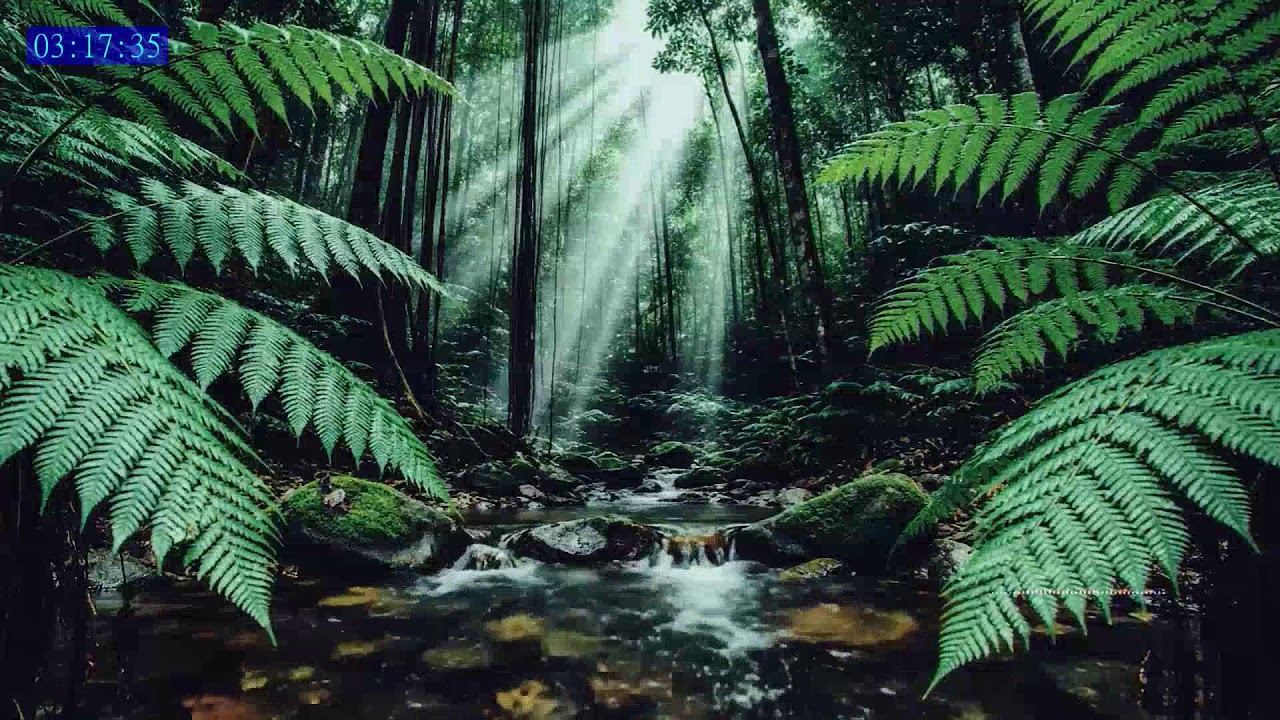 Rainfall and Gentle Thunder for Nighttime Serenity