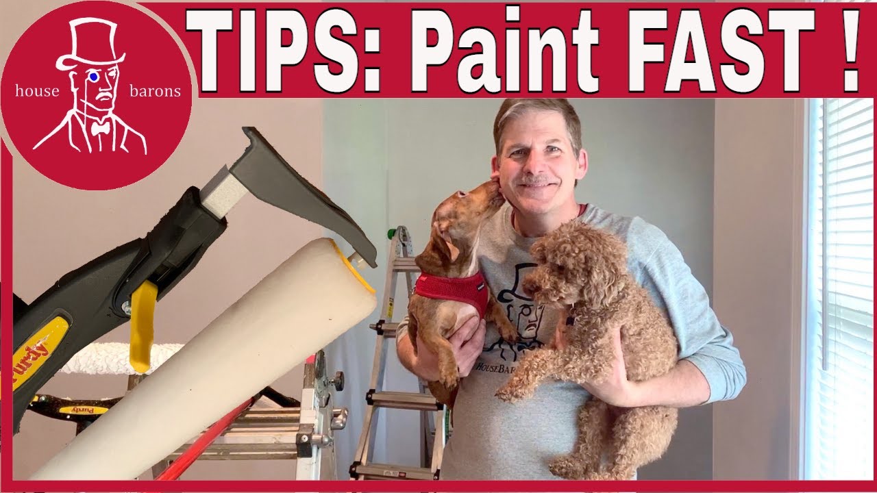 Tips to Paint Faster with a Roller