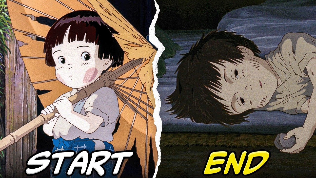 The ENTIRE Story Of Grave of the Fireflies In 14 Minutes