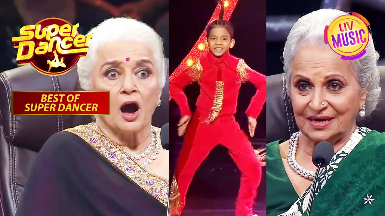 Tejas के Dance ने किया Asha Ji और Waheeda Ji को Mesmerize! | Super Dancer | Best Of Super Dancer
