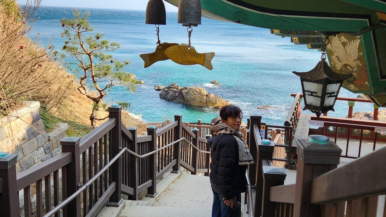 양양 낙산사 강풍속으로 출동~#여행브이로그 # 친구들과 