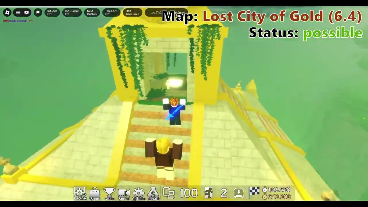 How to Beat Crazy+ Maps Using This 170 Jump Power Glitch (FE2)