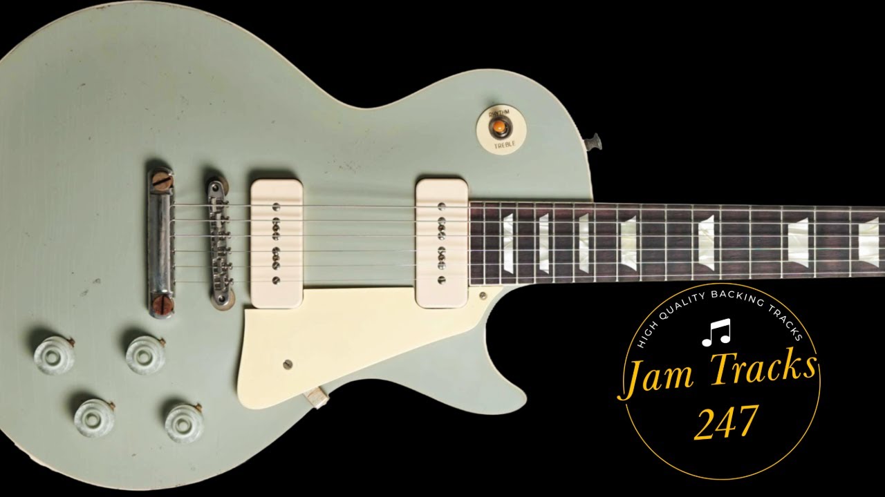 Haunting Blues Guitar Backing Track in D Minor (64bpm)
