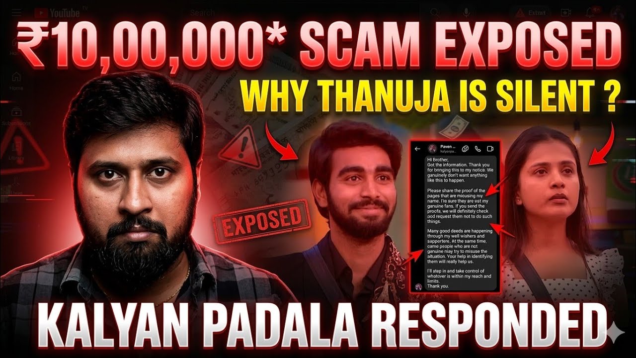 Bigg BB Scam Exposed | Kalyan Padala Responded | What about Thanuja? | Pavan Raw Talks 