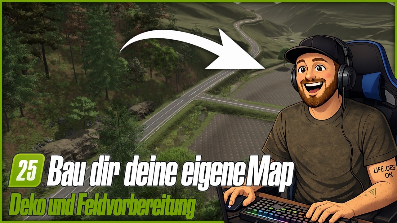 LS25 Folge 7 - Bau dir DEINE EIGENE Map: Dekoelemente und Felder vorbereiten
