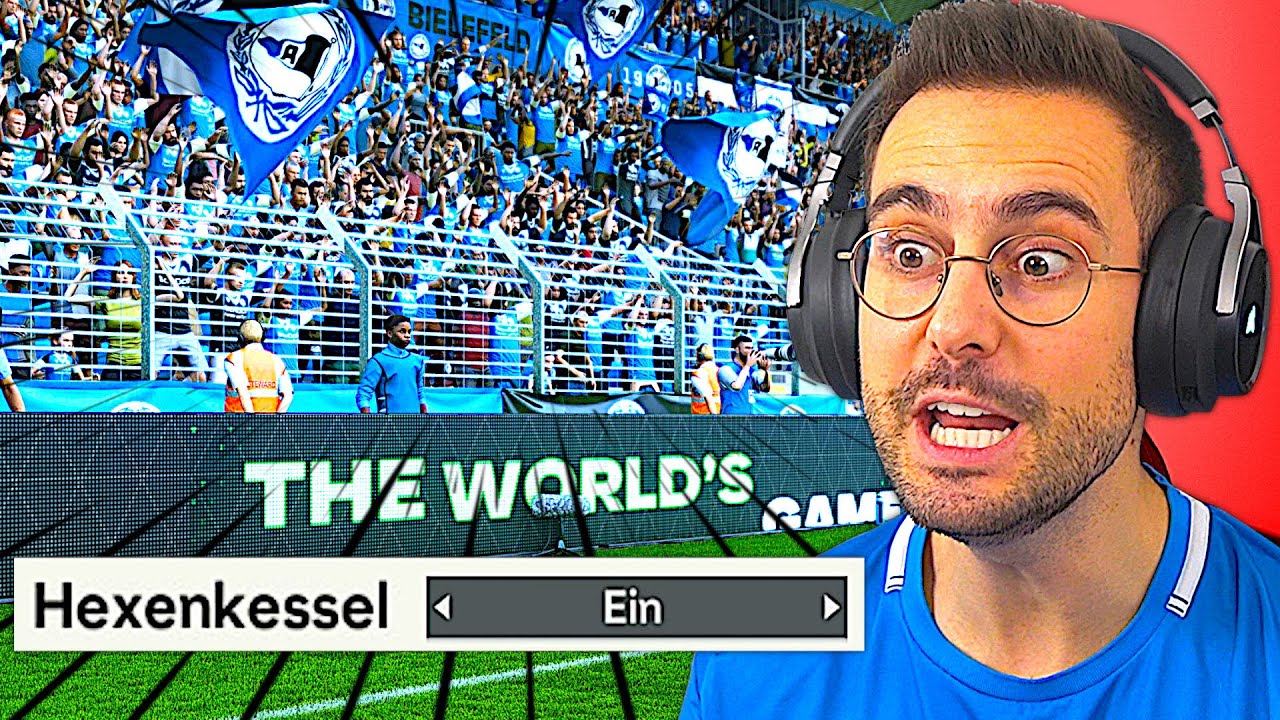 DIESE GEHEIME EINSTELLUNG L&Auml;SST ZUSCHAUER AUSRASTEN !!! 🏟️🔥 EA FC 24 Bielefeld Karriere #10