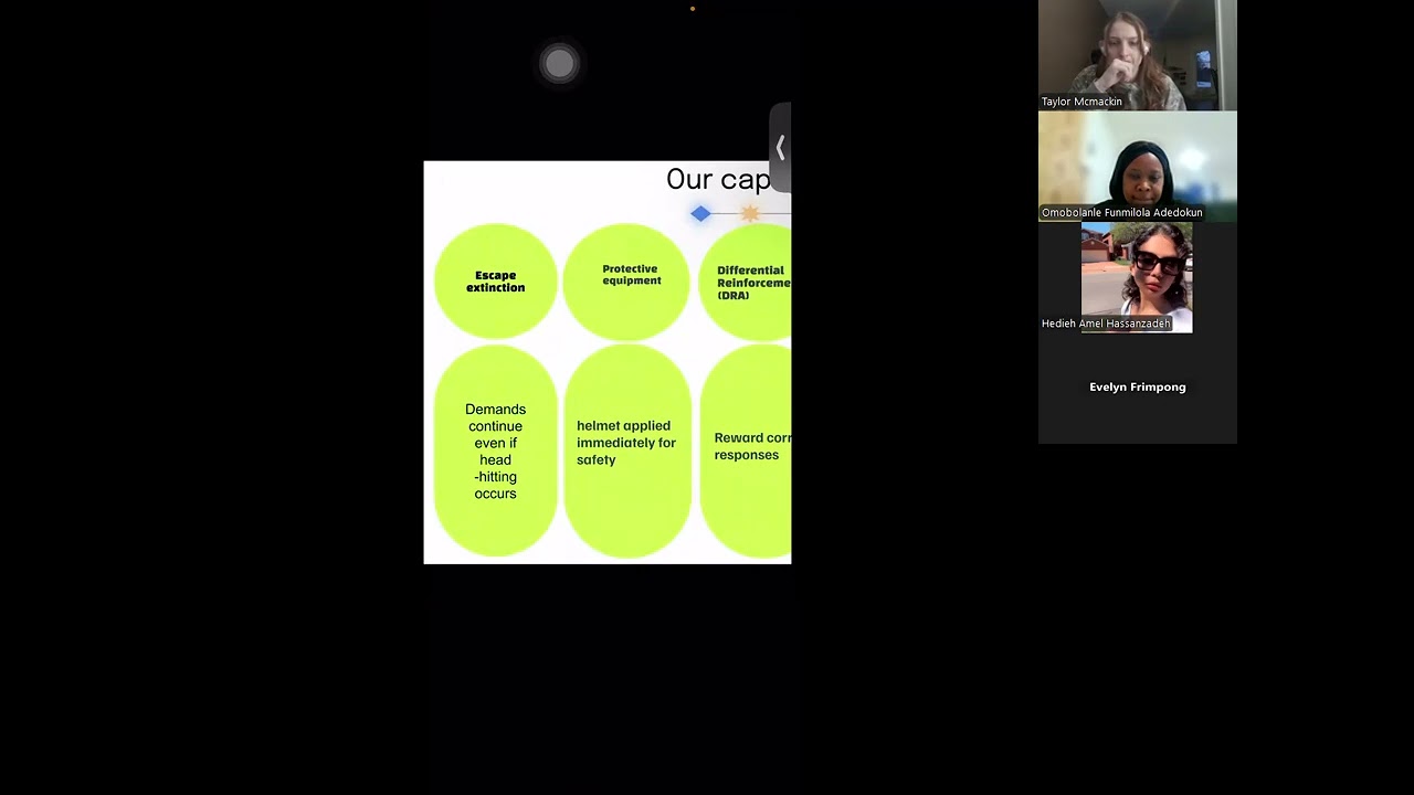 Presentation on Use of Escape extinction on SIB by Hedieh Amel Hassanzadeh 
