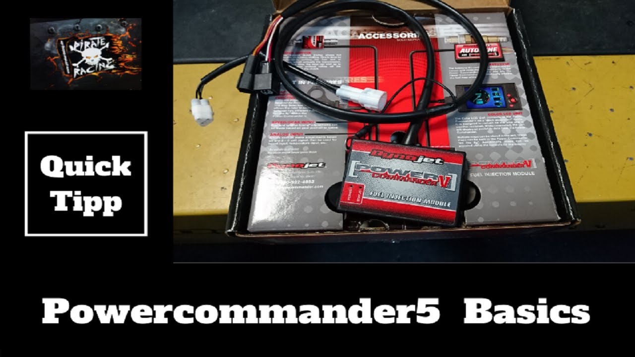 Powercommander5 von Dynojet- Quick Tipp zum Start mit der Hard-und Software.