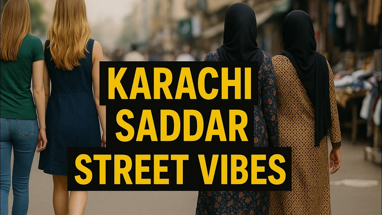 Karachi City Walk Tour 🏙️ | Saddar's Real Street Life 