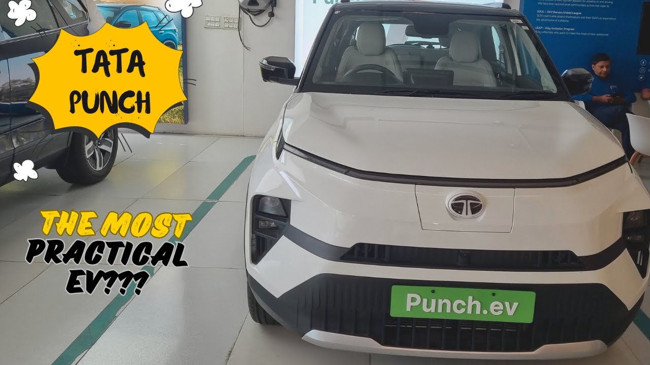 Tata Punch EV Empowered + S LR: самый практичный электромобиль?