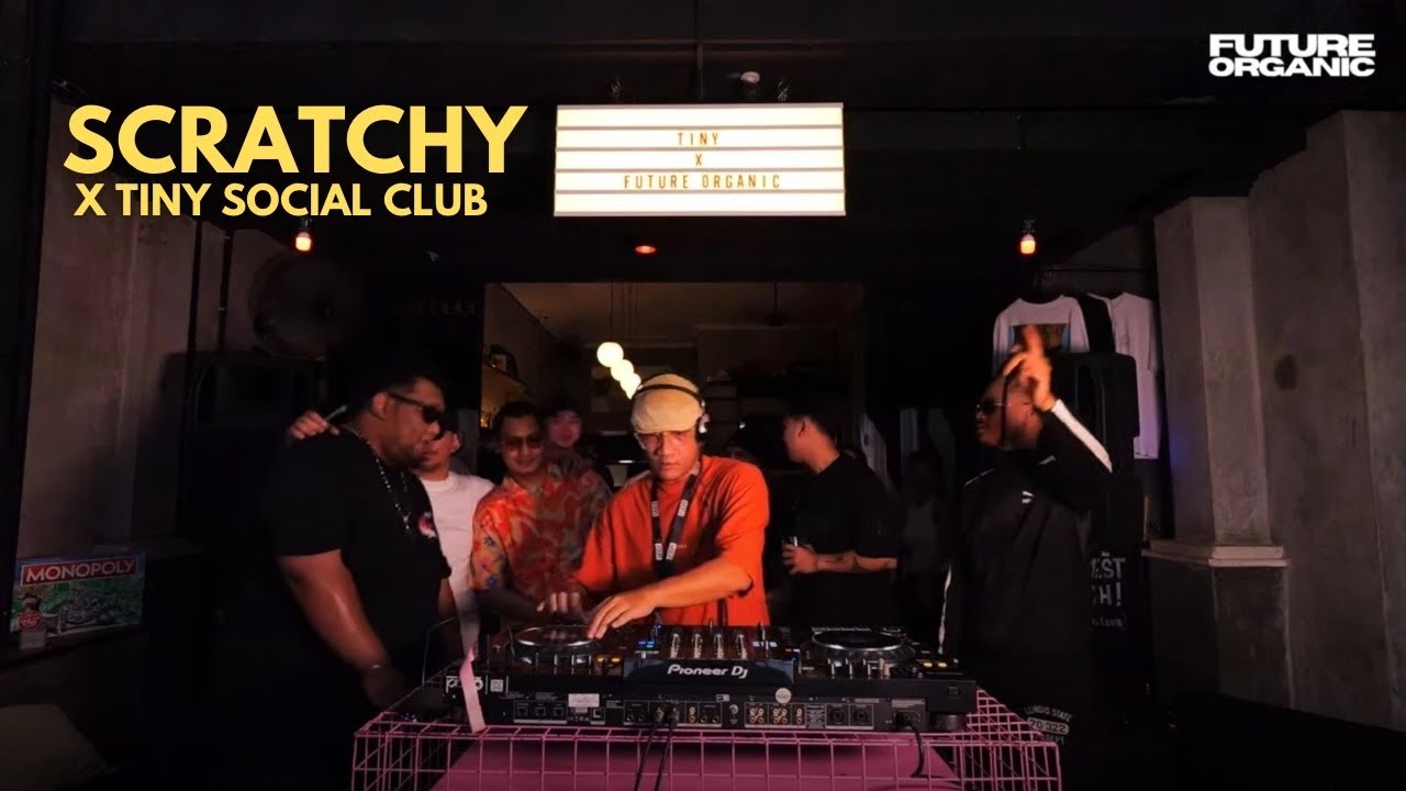 SCRATCHY - Hip-Hop, R&B, Afrobeat, Amapiano - TINY SOCIAL CLUB - FUTURE ORGANIC