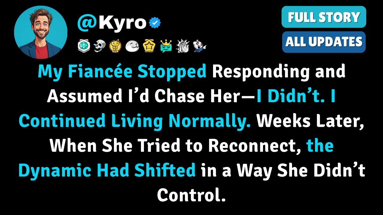 My Fiancée Stopped Responding and Assumed I’d Chase Her—I Didn’t. I Continued Living Normally. Weeks