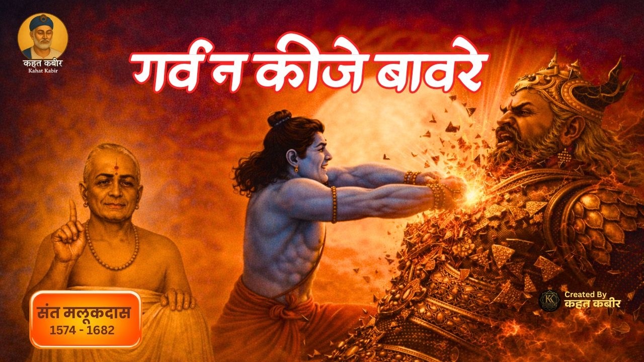 गर्व न कीजे बावरे | Garv Na Kije Bavre | Sant Malukdas Bhajan | By Kahat Kabir official channel