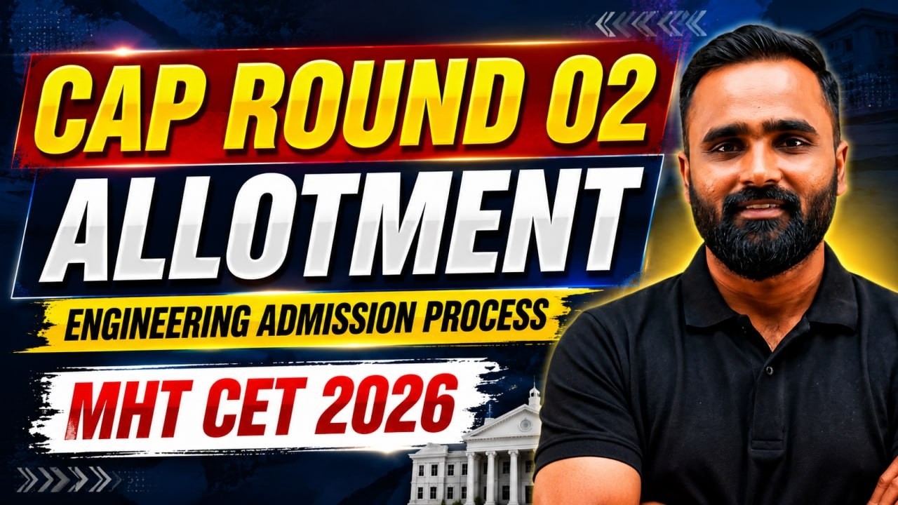 CAP ROUND 2 ALLOTMENT !! | Engineering Admission Process | Pradeep Giri Sir | @pradeepgiriacademy