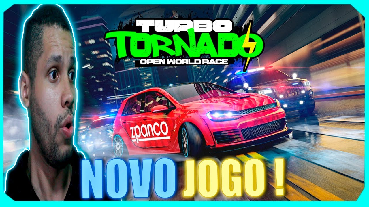 TURBO TORNADO OPEN WORDL RACE - MUNDO ABERTA - SAIU NOVO JOGO DE CORRIDA, PRIMEIRA GAMEPLAY