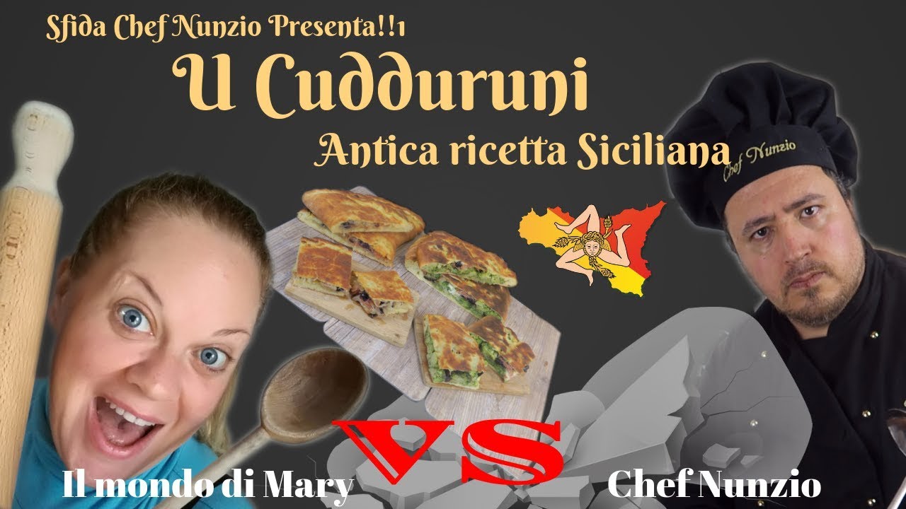 🍴Ricetta Cudduruni Un antica ricetta siciliana ⚔ sfida #chefnunzio Multilingual-Sub🇧🇪🇪🇸🇬🇧🇫🇷