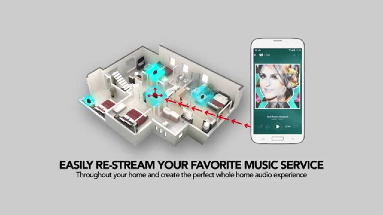 Hitachi Smart Wi-Fi Speakers |  Bluetooth Re-Streaming Set up