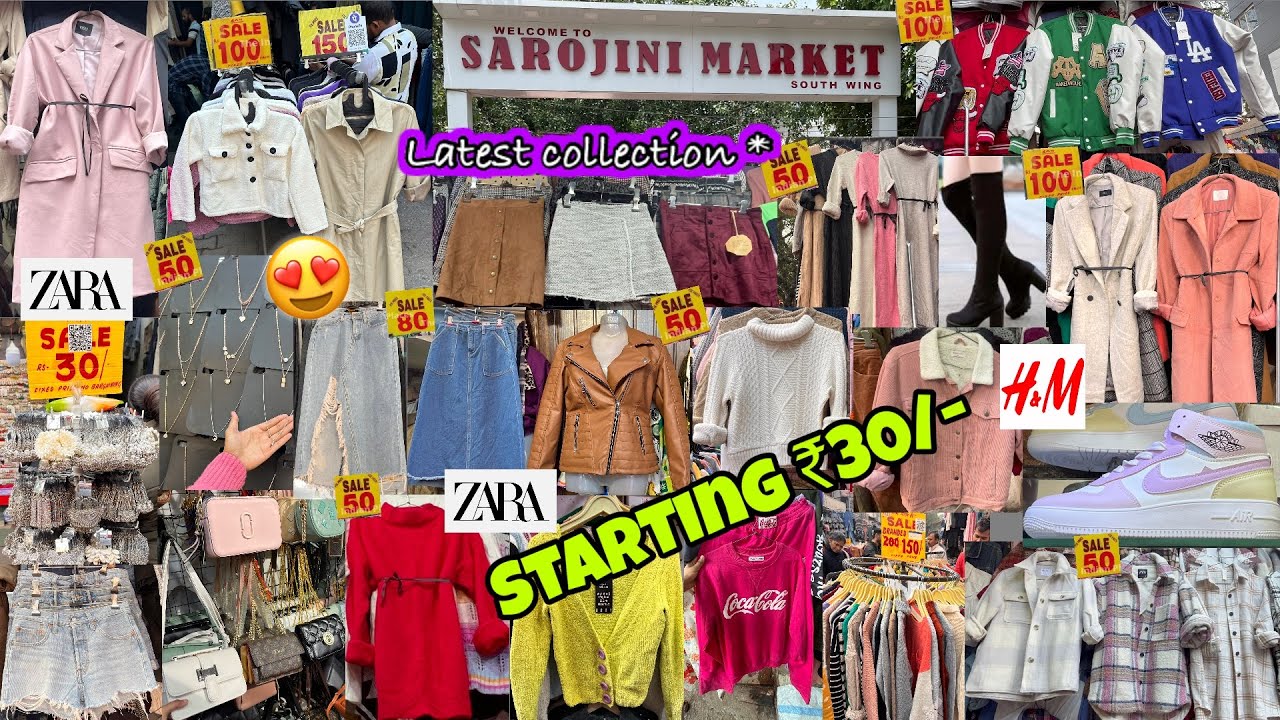 Sarojini Nagar Market Delhi | Latest Collection 2024 With Shop Number #sarojininagarmarketdelhi