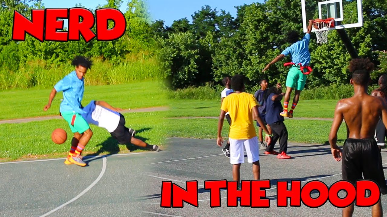 NERD Plays Basketball In The HOOD !!!