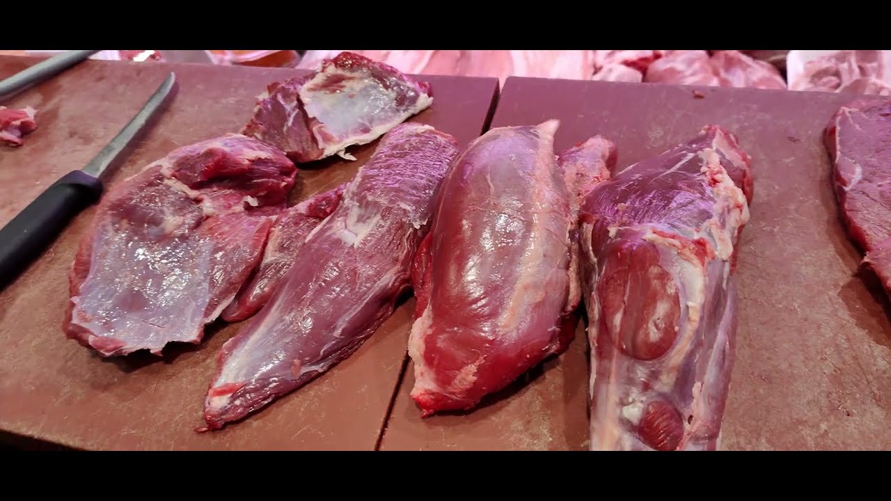 filetes de cadera de ternera y brazuelo de paleta