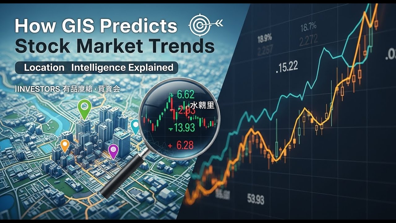 📈 How GIS Predicts Stock Market Trends | Investors के लिए Location Intelligence Explained