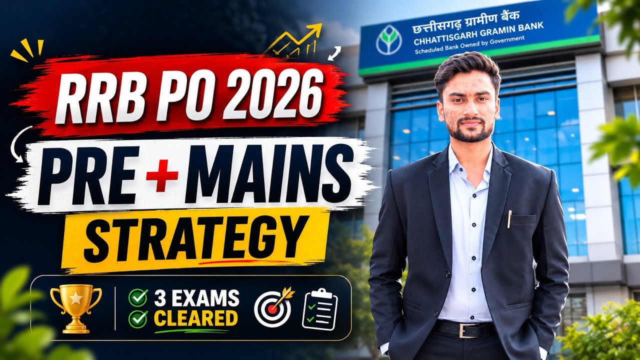 RRB PO 2026 Complete Strategy | Pre + Mains, Mock & Paper Attempt