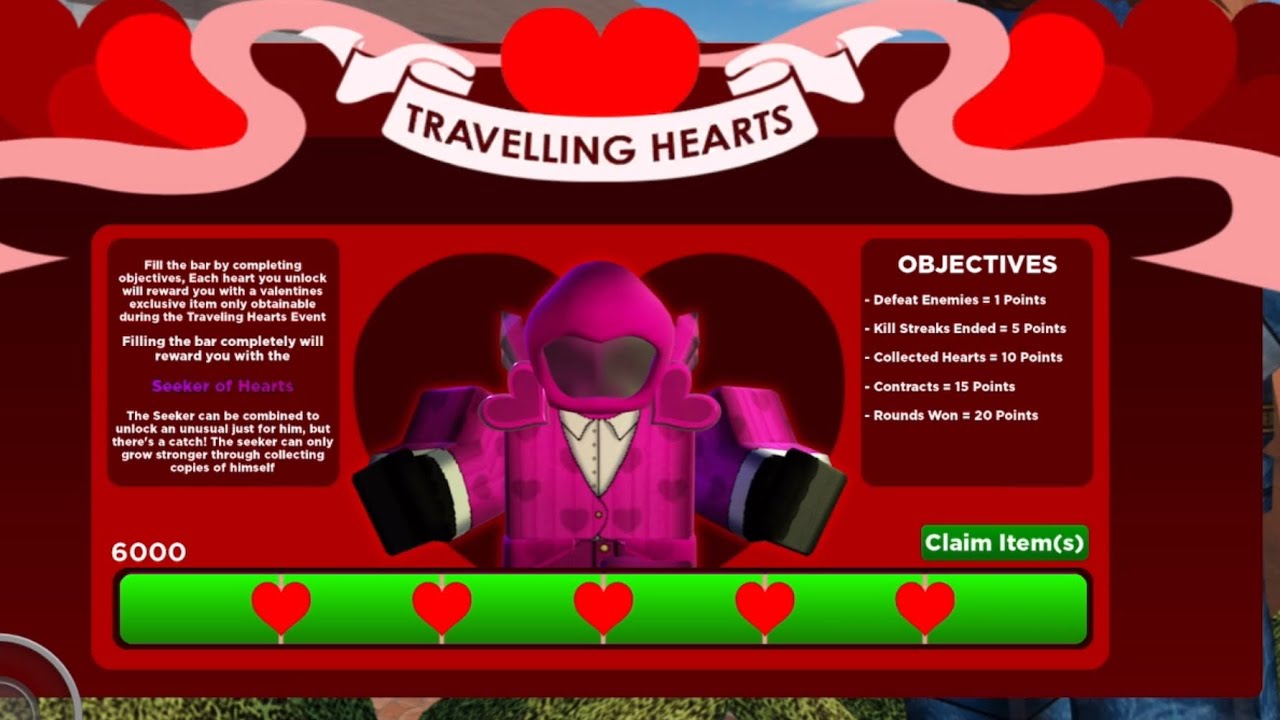 Finishing the Valentines Day Quest (Roblox Arsenal)
