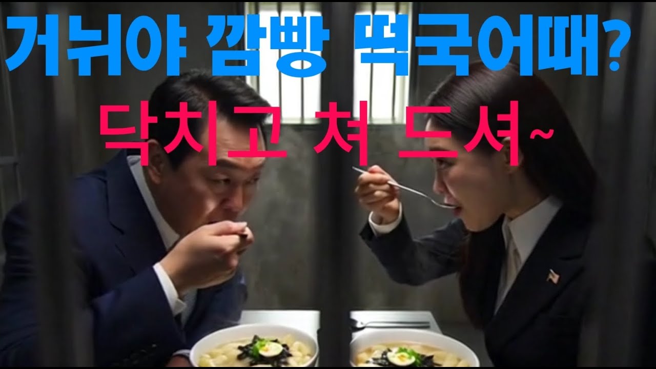 0 2 1 6 여보 깜빵 떡국은 처음이지? 아 거긴 소고기 넣어줘?