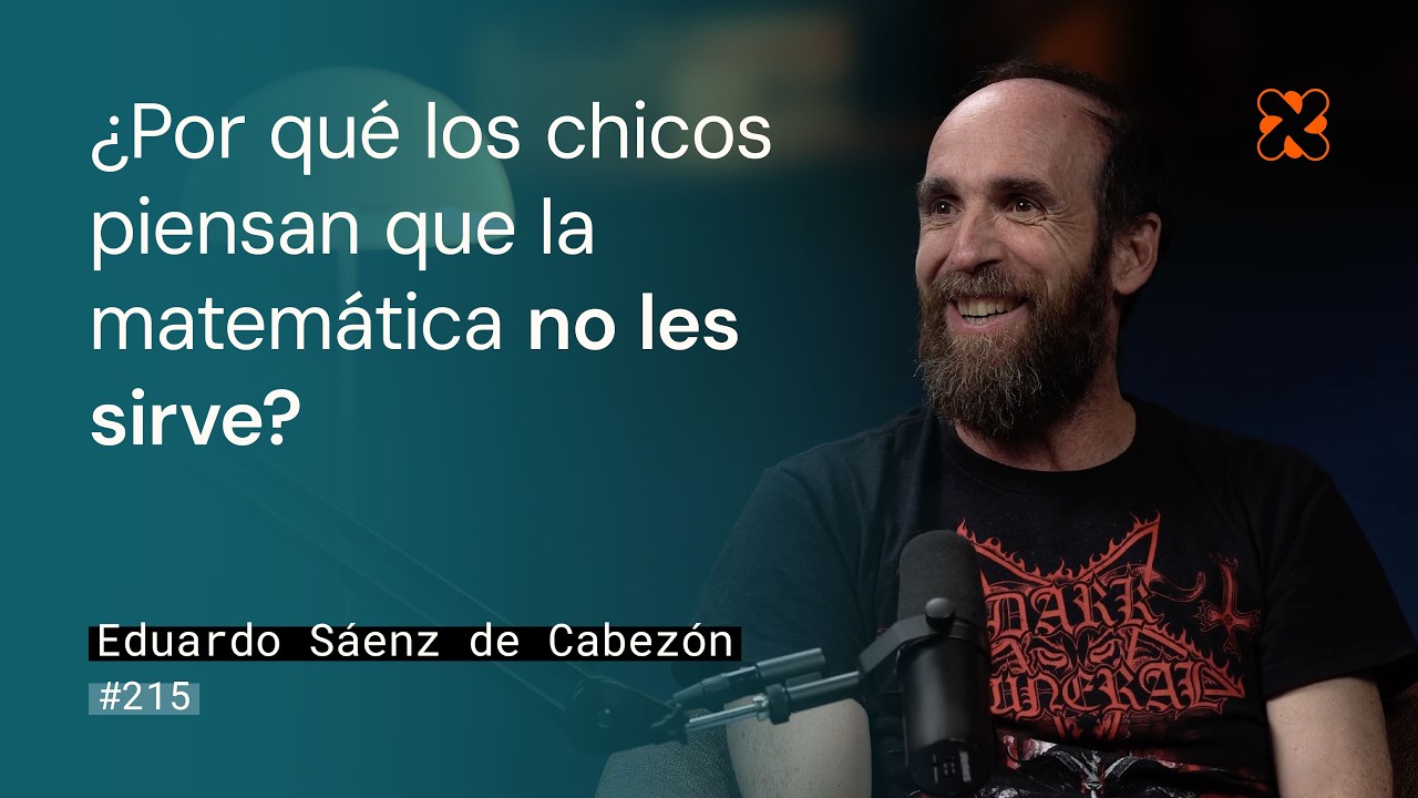 ¿Matemática, heavy metal, running o Dios? | Eduardo Sáenz de Cabezón en Aprender de Grandes #215