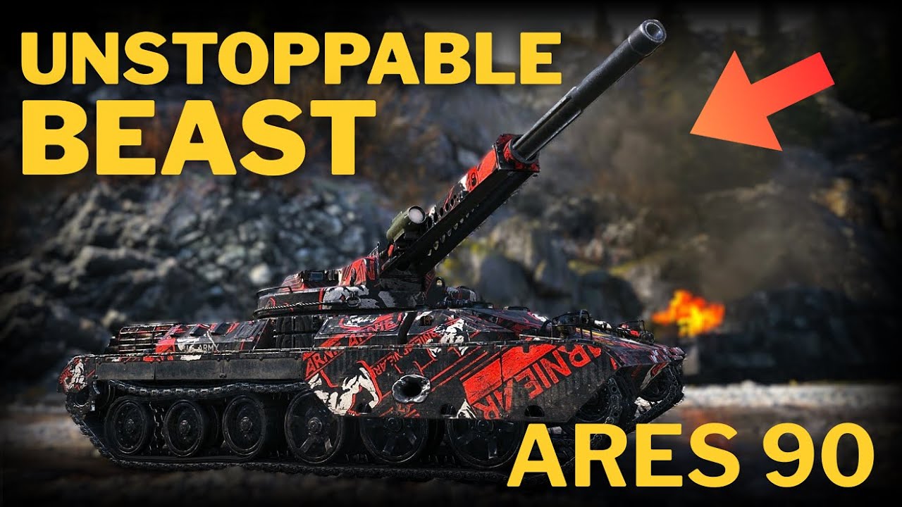 Unstoppable Beast - ARES 90 - WOT Update 2.1.1 CT2