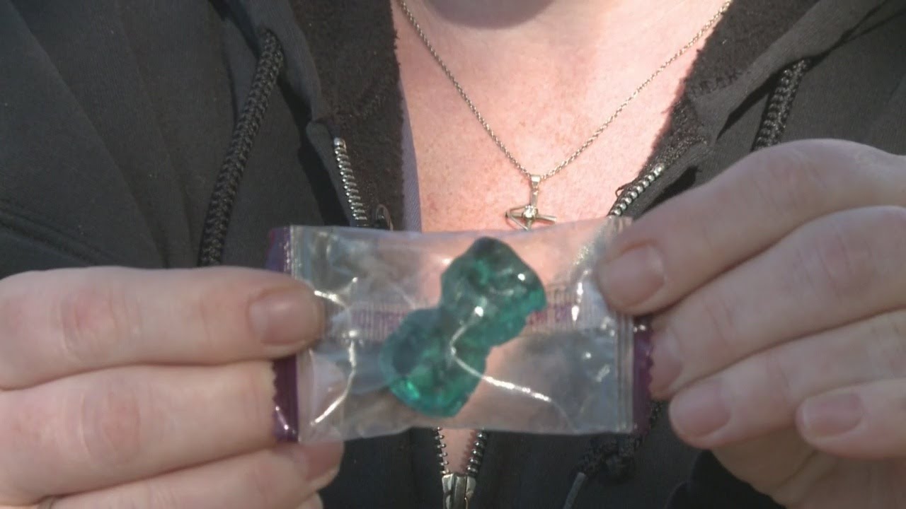 Needle found in candy