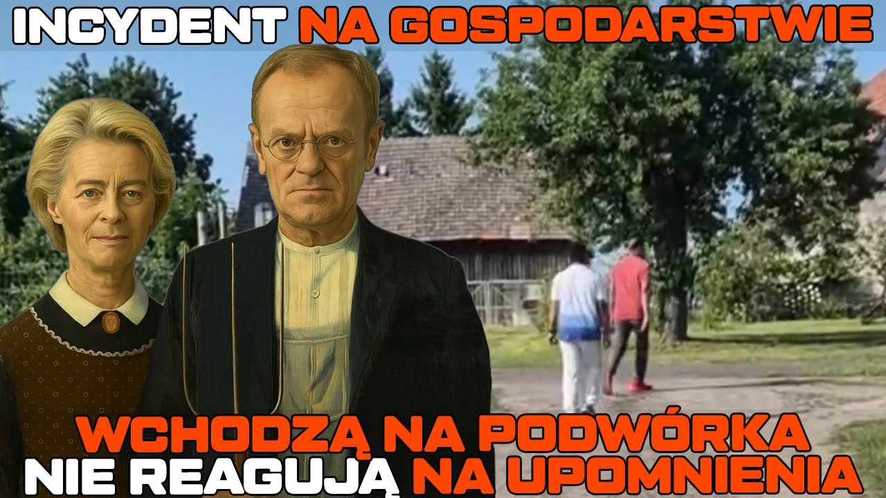 Incydent na gospodarstwie Bio Farmy Kolin! Wchodzą na podw&oacute;rka!
