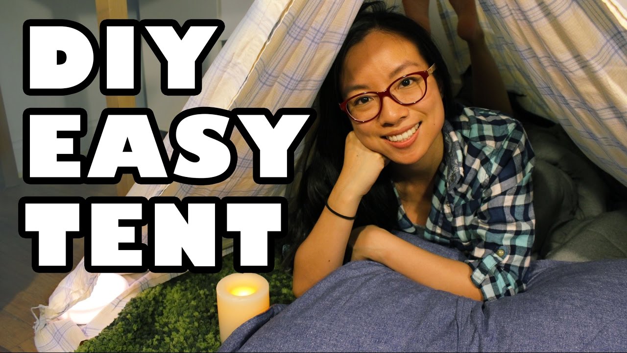 DIY: How to Build an Easy Tent Fort ⛺️  Forts n Crafts ⛺️  Good Palette