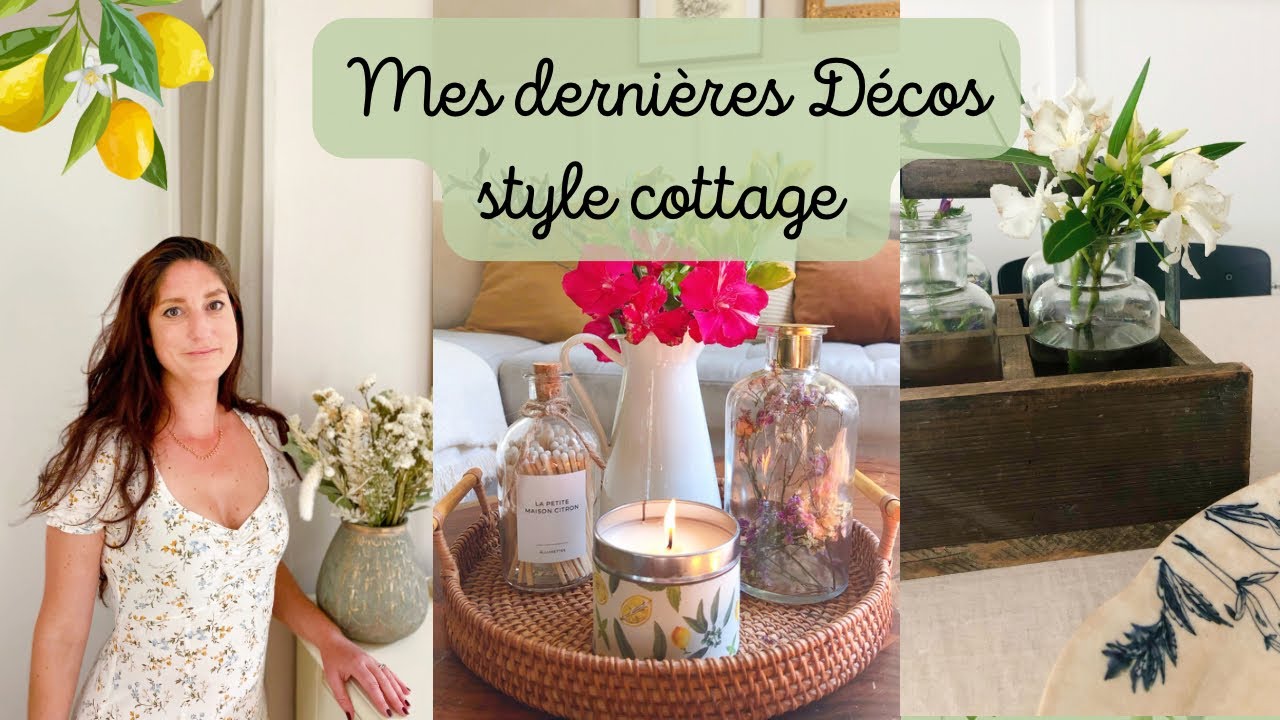 Nouvelles Décos style Cottage, Campagne et Vintage 🌼