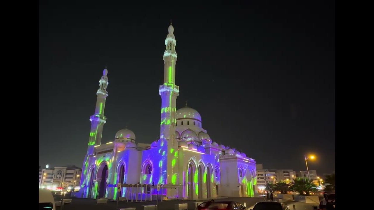 Jumeirah Mosque glowing | Ramadan Kareem🌙 