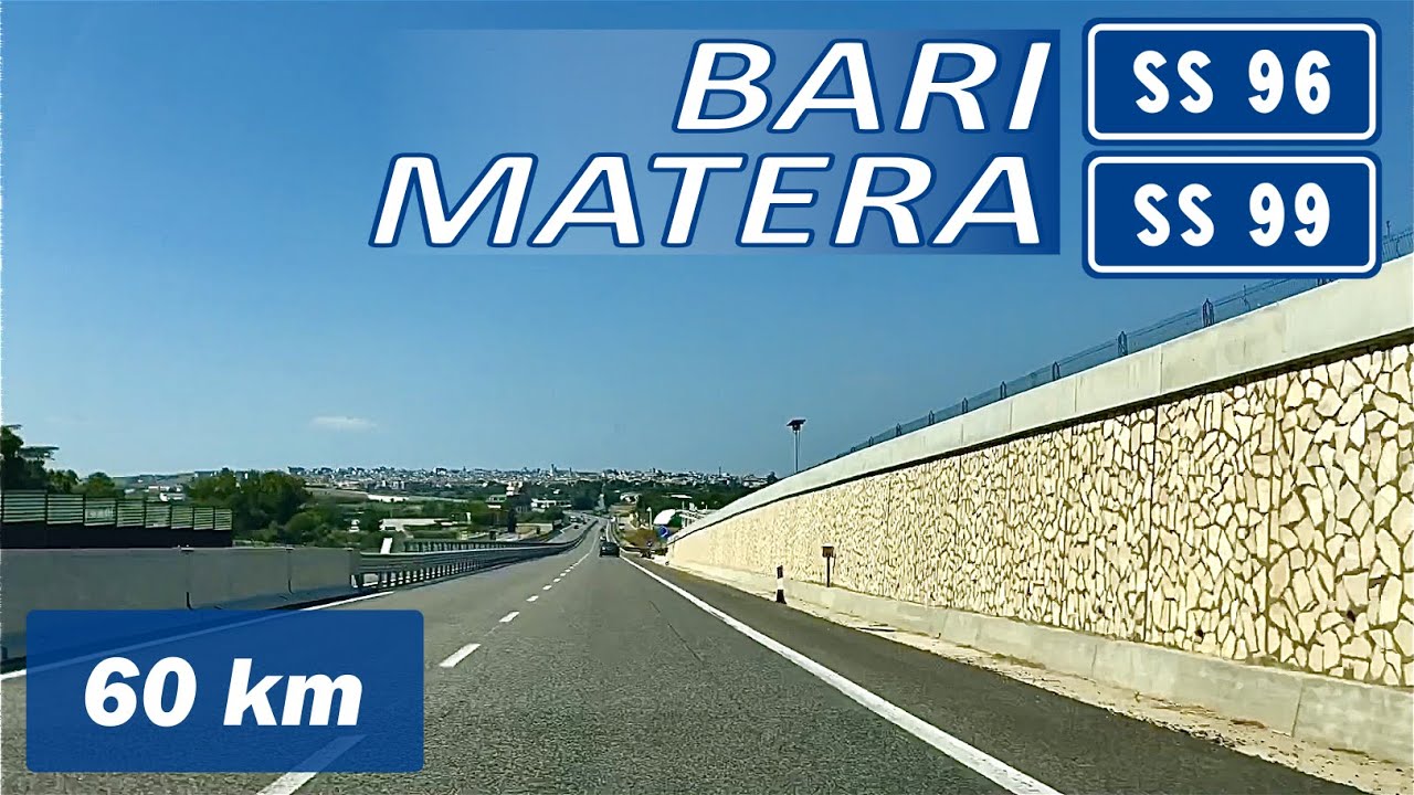 SS96 SS99 | BARI - MATERA | Strada Statale 