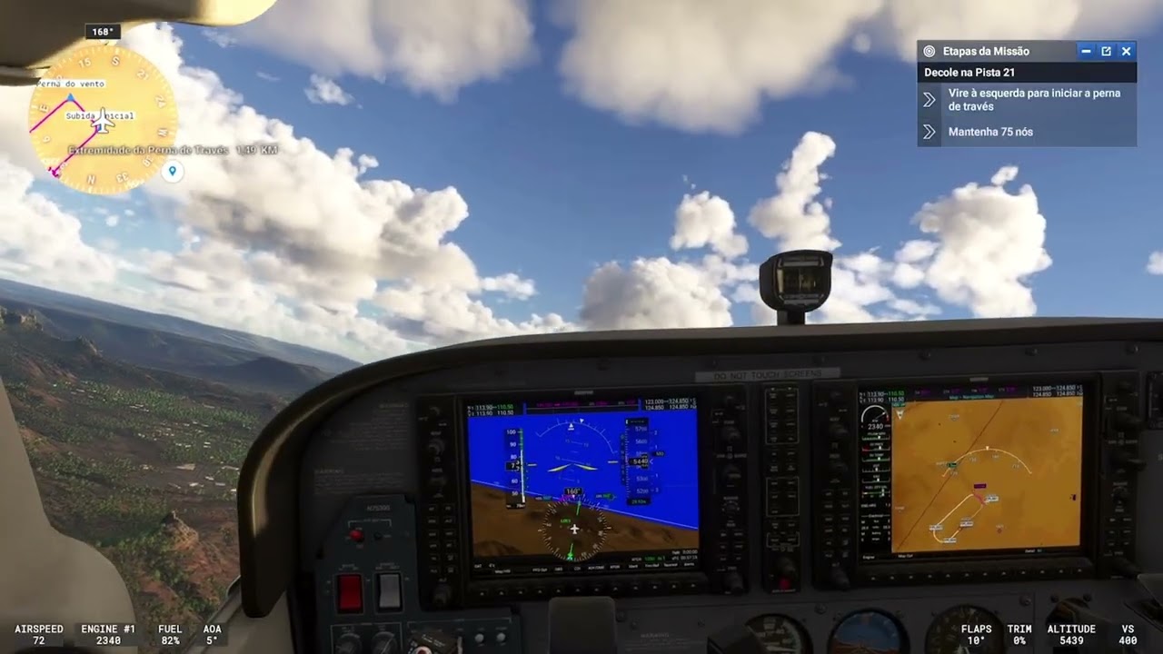 Escola para Pilotos #7 Microsoft Flight Simulator 4K