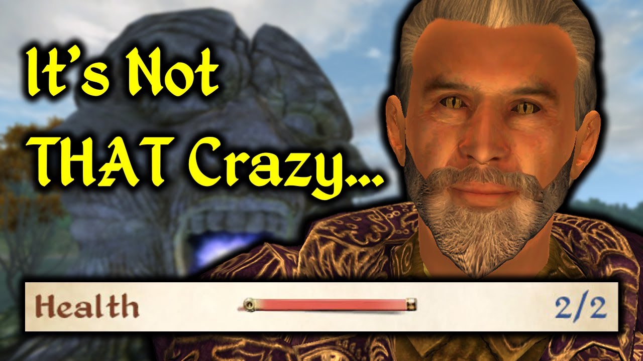 I Started the Shivering Isles with EVERYTHING at Level ONE