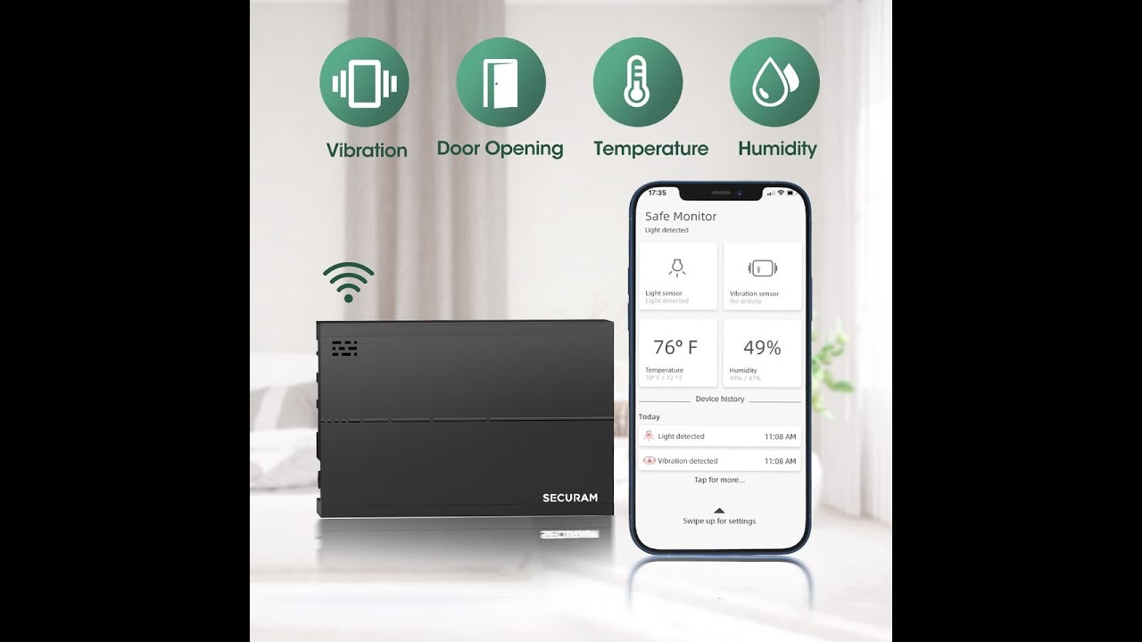 SECURAM Safe Monitor - Overview and Settings