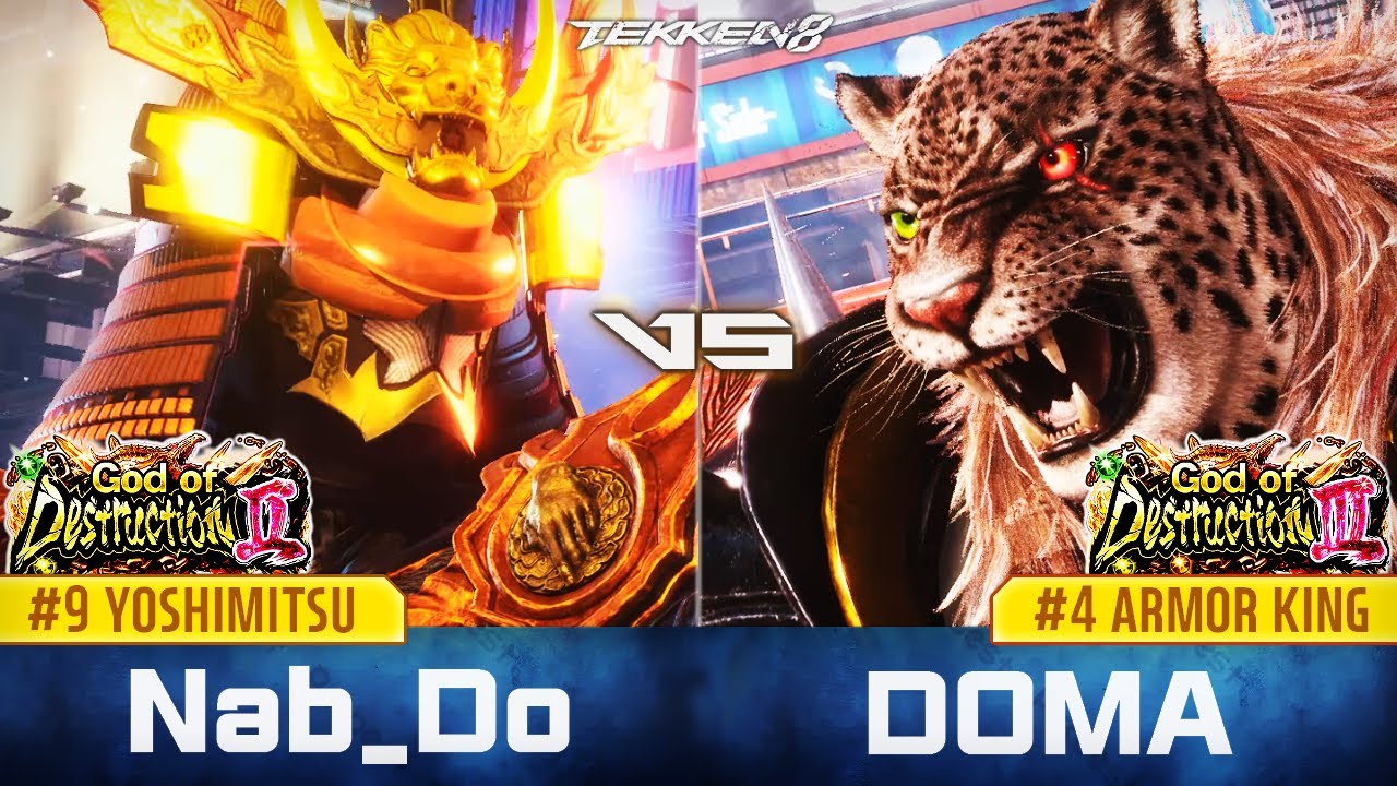 TEKKEN 8 ⚡ YOSHIMITSU (납도, nabdo) vs ARMOR KING (도마, Doma)