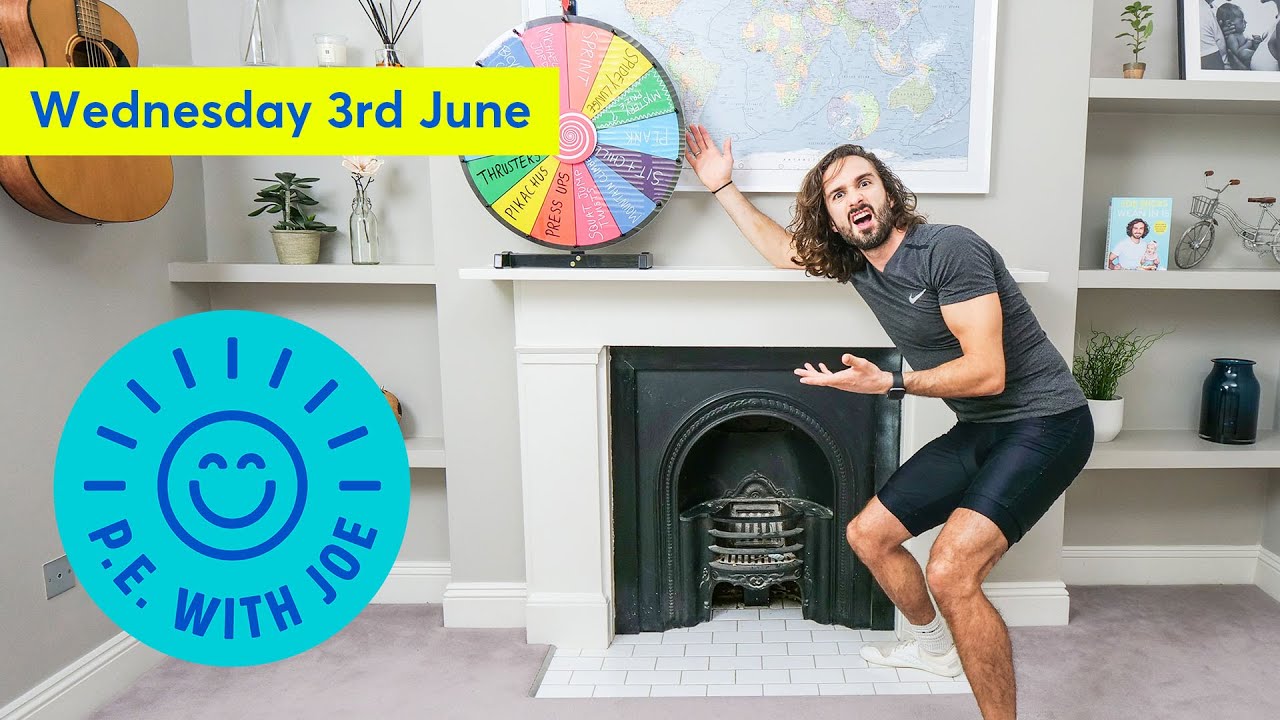 PE With Joe | Wednesday 3rd June