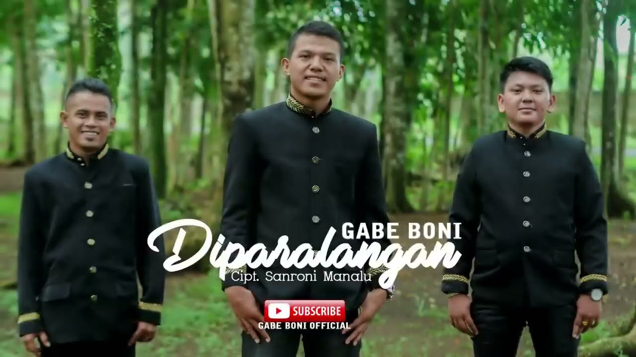GABE BONI TRIO    DIPARALANGAN (Official video)