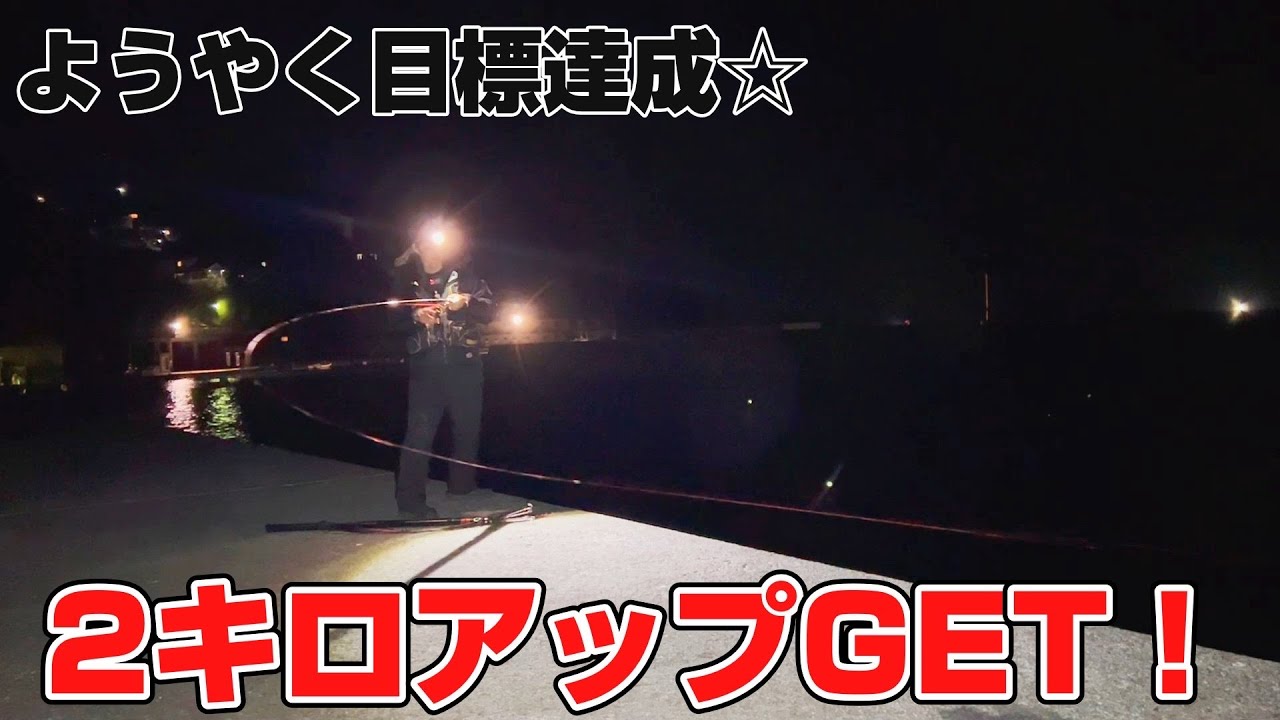 【ヤエン釣り】目標達成2キロアップGETだぜ☆【高知県西南部】