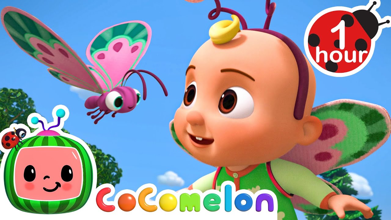 JJ Meets a Butterfly - Fantasy Animals | CoComelon - Animal Time | Nursery Rhymes for Babies