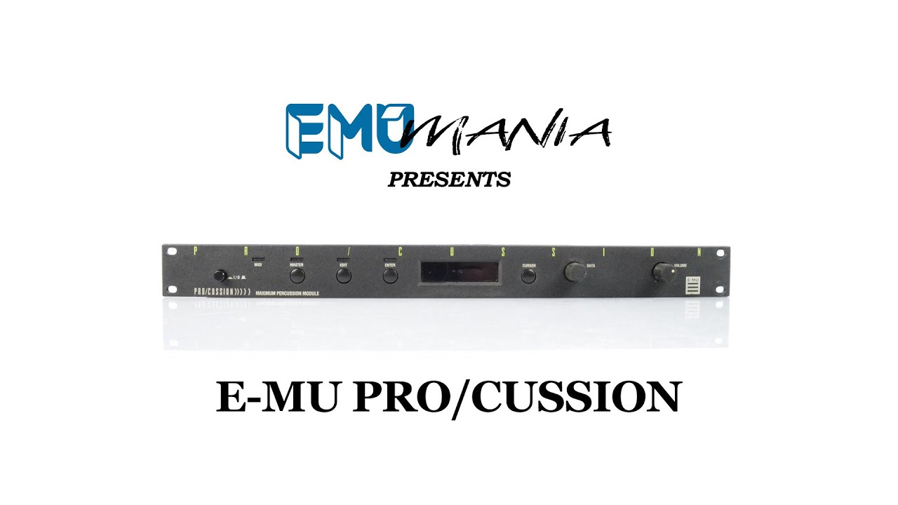 E-MU PROCUSSION PRESET DEMO