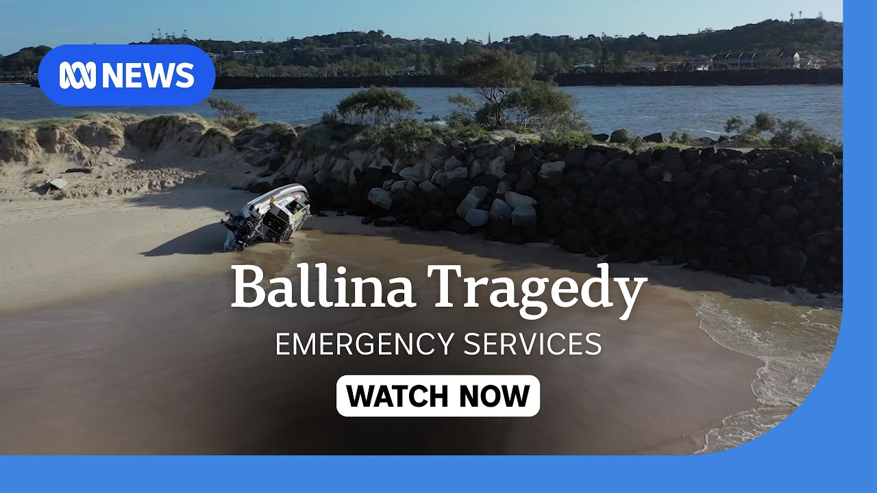 IN FULL: Emergency services speak to the media about boating tragedy in Ballina | ABC NEWS