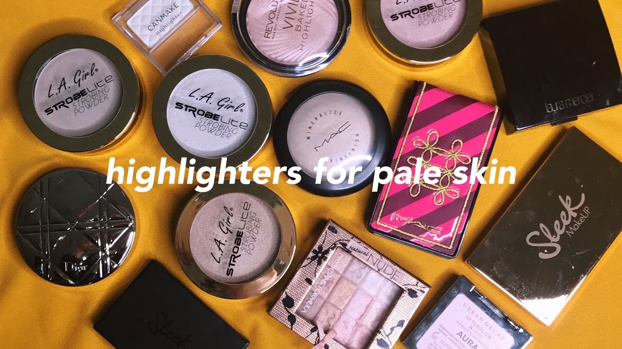亞洲白皮膚適合的打亮│Best Highlighters For Pale/Fair Skin