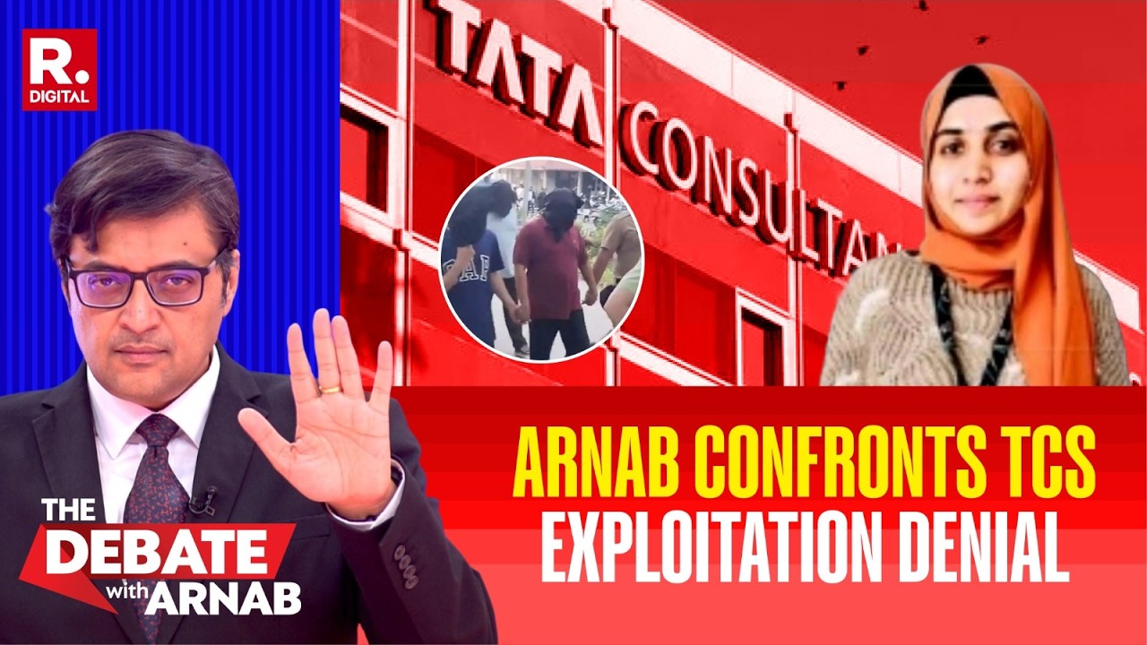 Arnab On TCS Nashik Row: Heated Debate Over Coercion, Religious Pressure And Corporate Jihad