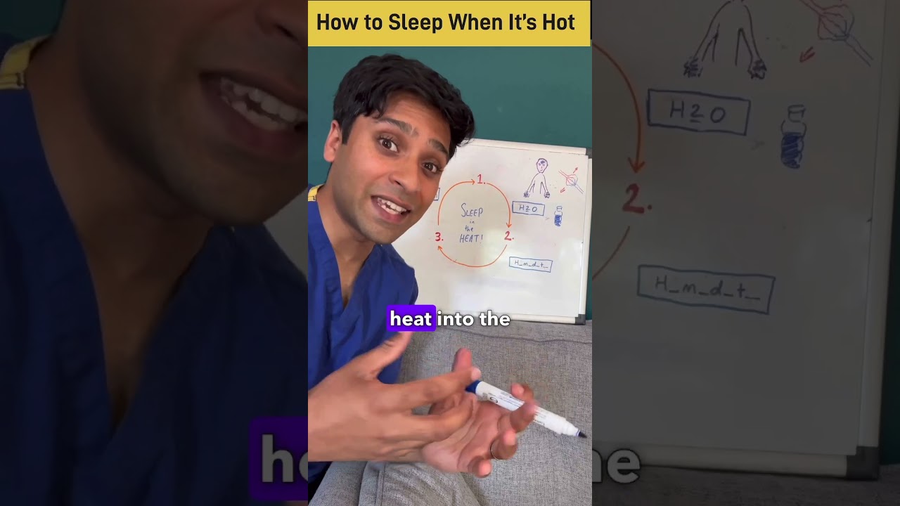 How to Sleep in a Heatwave #fallasleep #heatwave
